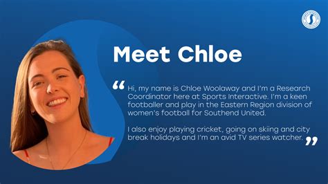 chloe woolaway|Meet the Squad: Women @ SI .